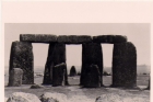 Ingraham car at Stonehenge; photo provided by Joseph Auch.
